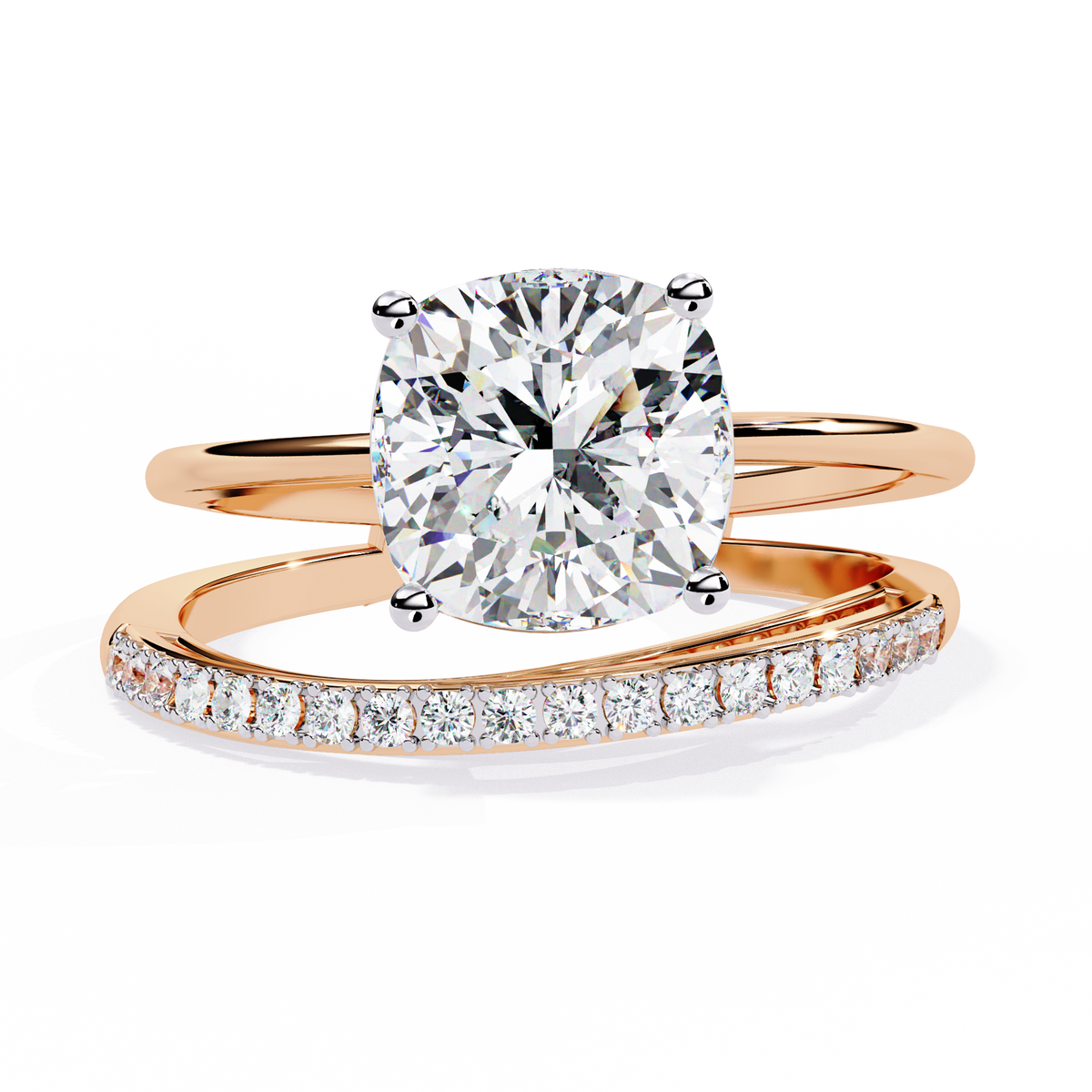 2.42 CT AURORA SPLIT-SHANK RING