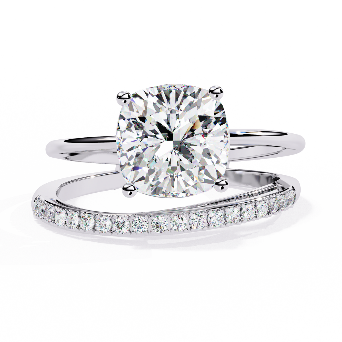 2.42 CT AURORA SPLIT-SHANK RING