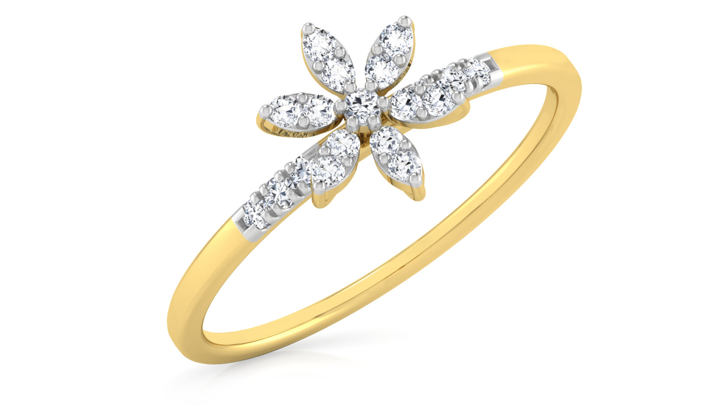 Petals Perfectii Diamond Ring