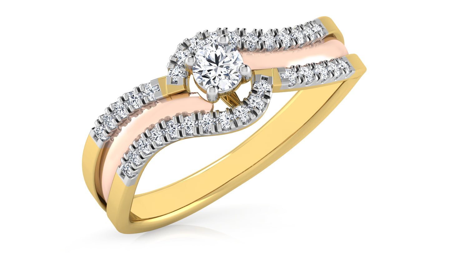 Sea Serenade Diamond Ring