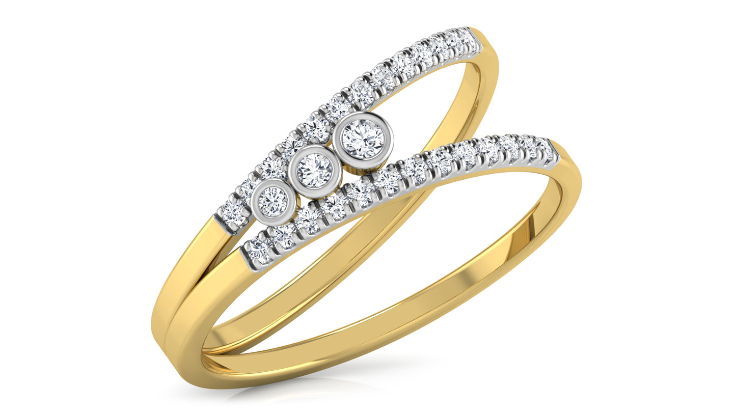 Surprise Orchard Diamond Ring