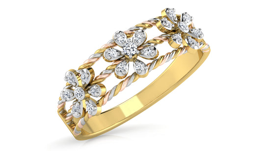 Three Musketeers Diamond Ring