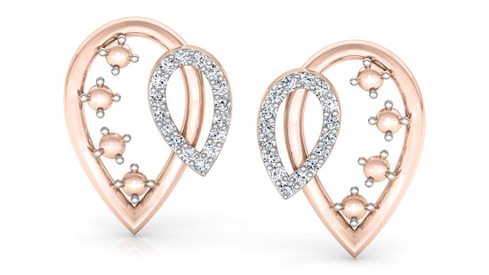 Dew Drops Diamond Earrings