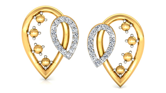 Dew Drops Diamond Earrings