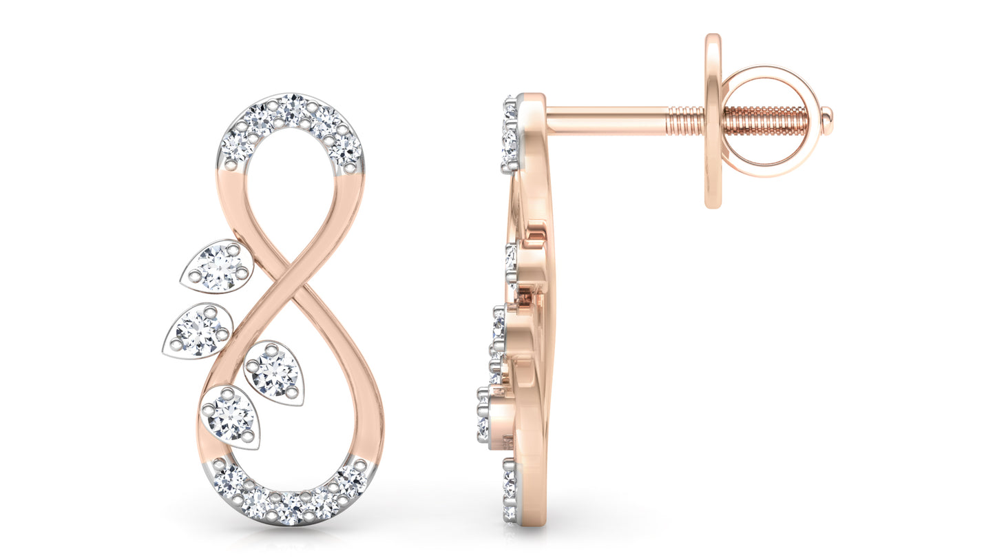 Joy Infinite Diamond Earrings