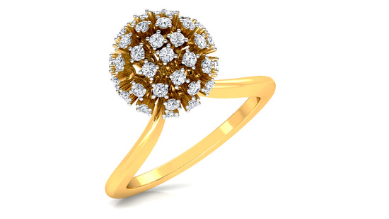 Clump Beauty Diamond Ring