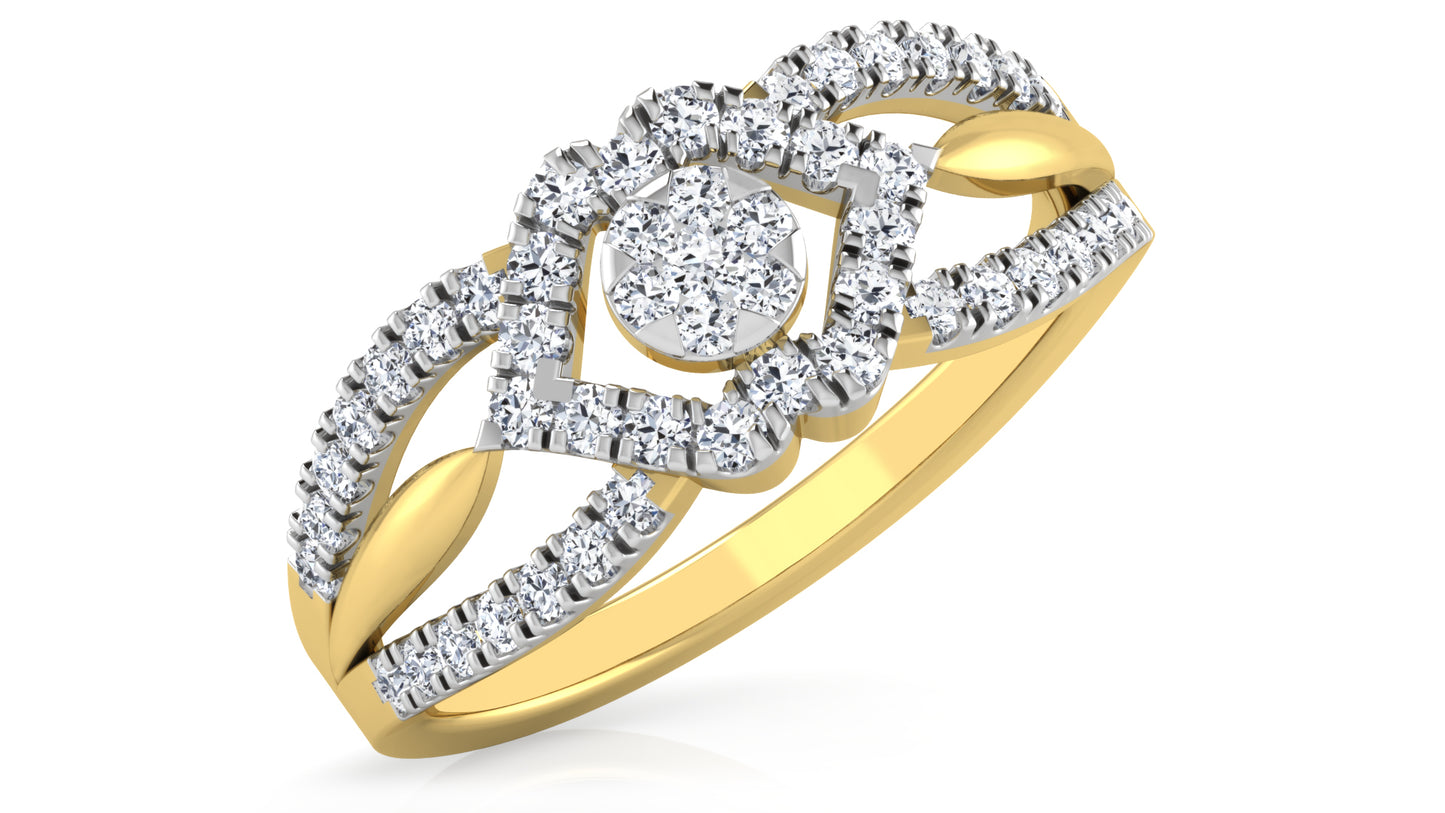 Total Tranquility Diamond Ring