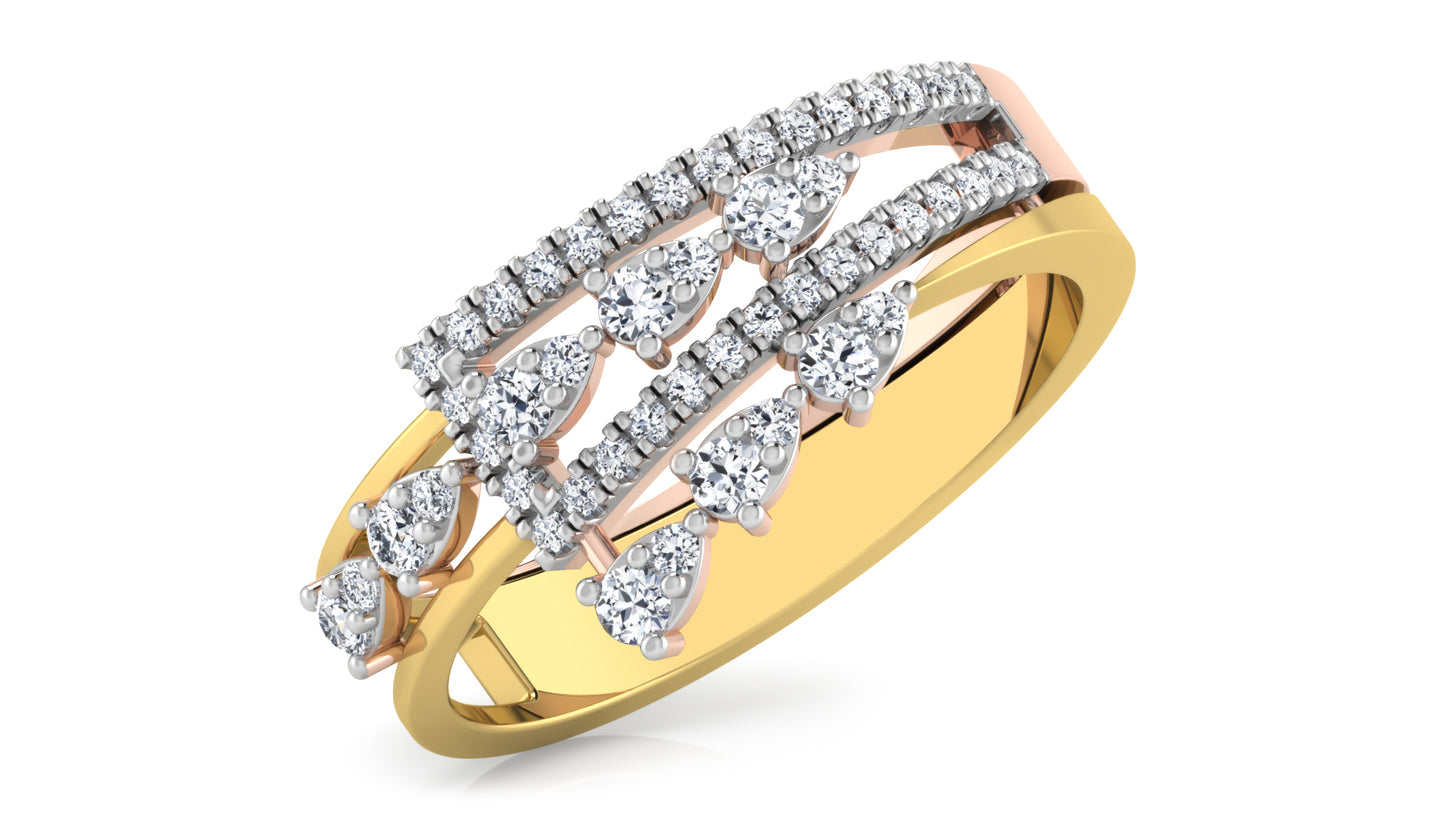 Oasis Vista Diamond Ring