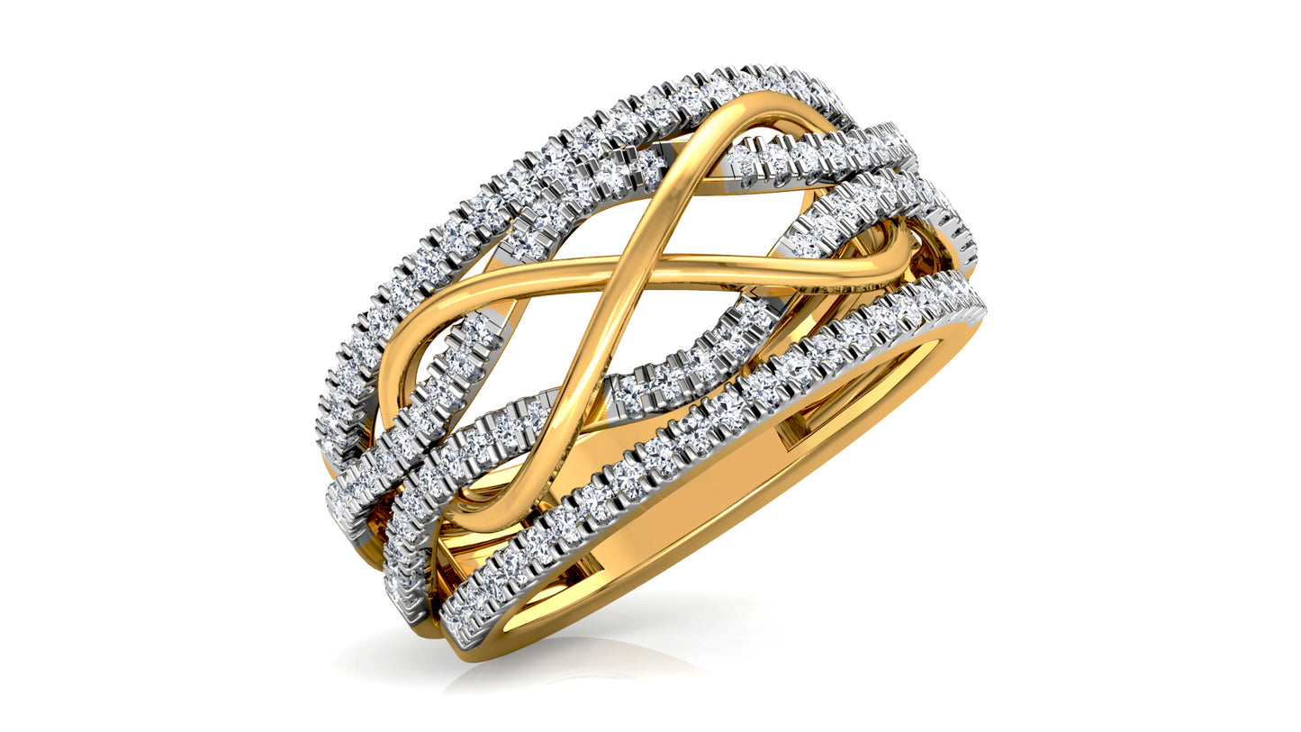 Infinite Clutch Diamond Ring