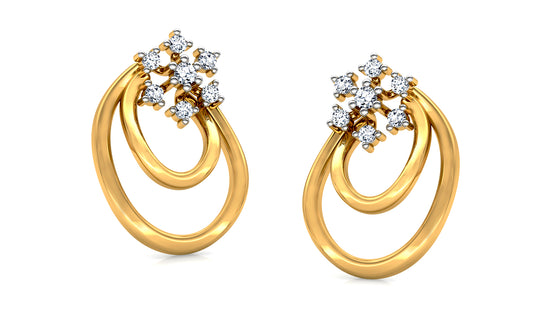 Eccentric Beauty Diamond Earrings