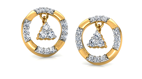 Ring a Bell Diamond Earrings