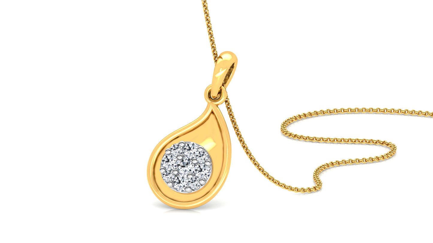 Grand Floret Diamond Earrings And Pendant Set