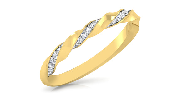 Magic Twist Diamond Ring