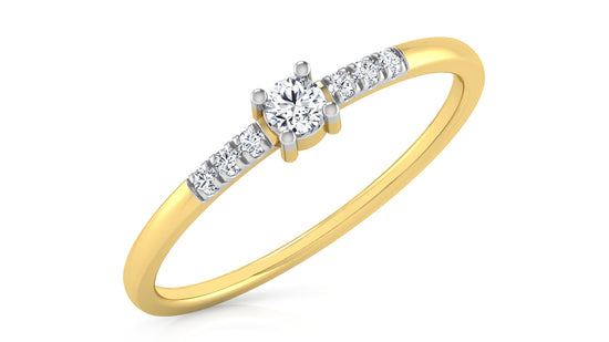 Dewdrop Sight Diamond Ring