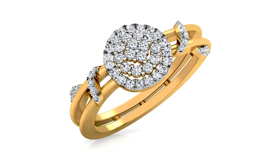 Center of Attraction Diamond Ring