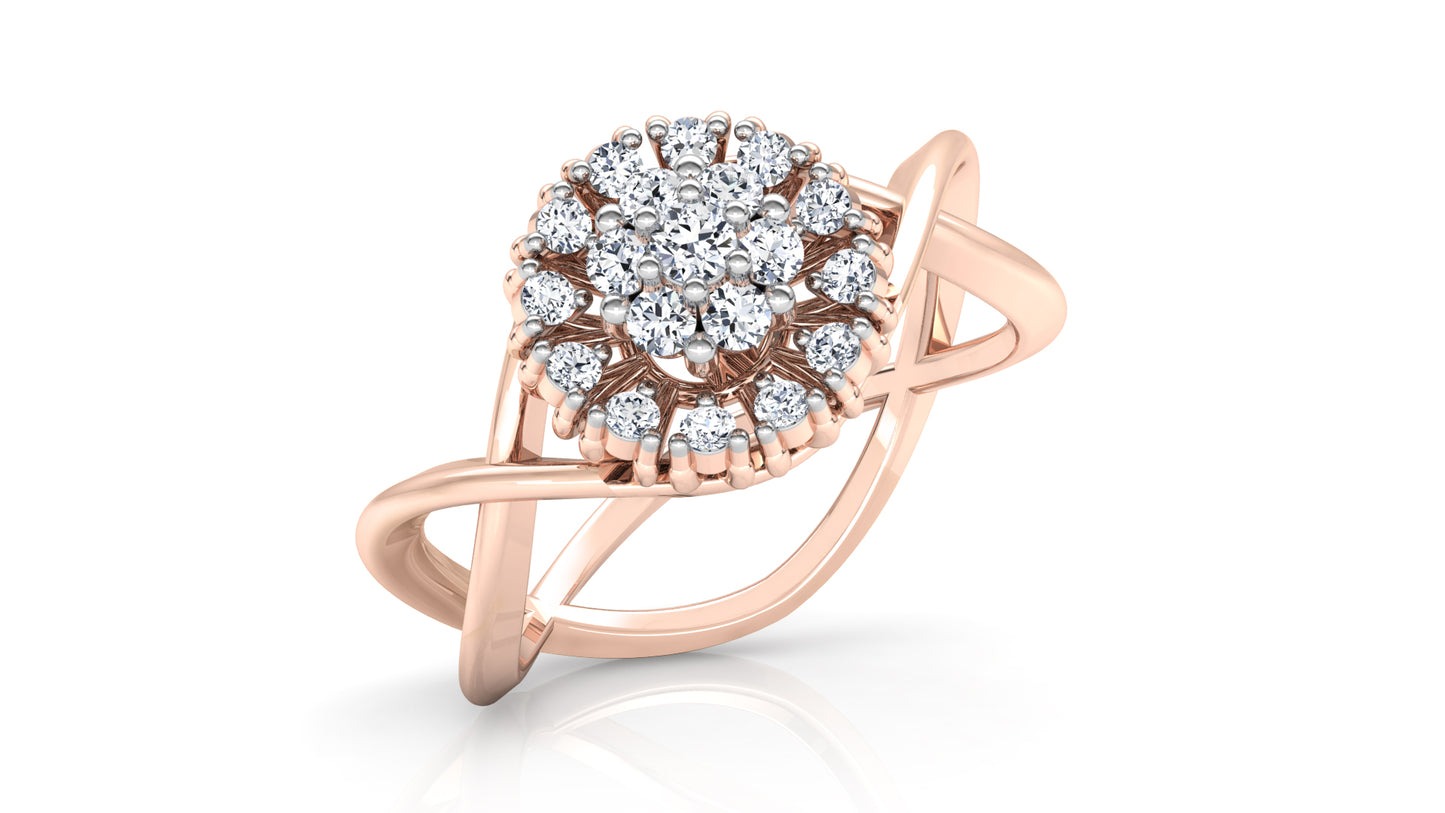 Hi-Rise Diamond Ring