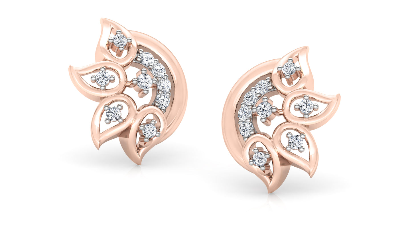 Flame Wonder Diamond Earrings