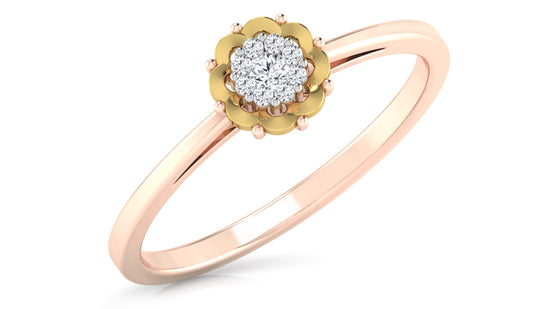 Rose Essence Diamond Ring