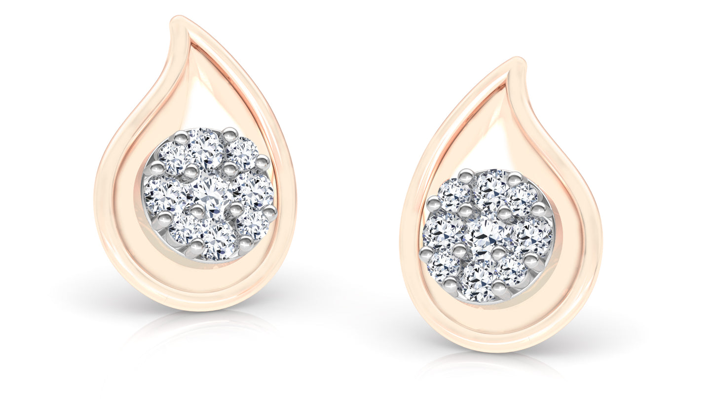 Grand Floret Diamond Earrings And Pendant Set