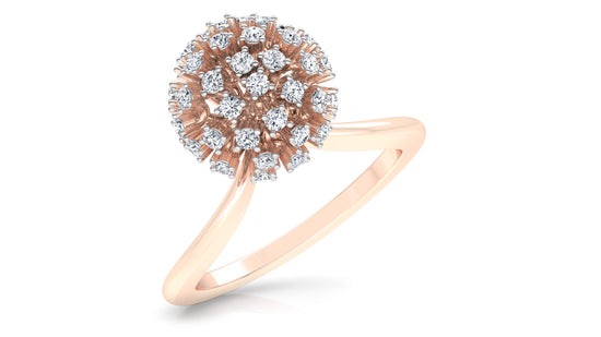 Clump Beauty Diamond Ring