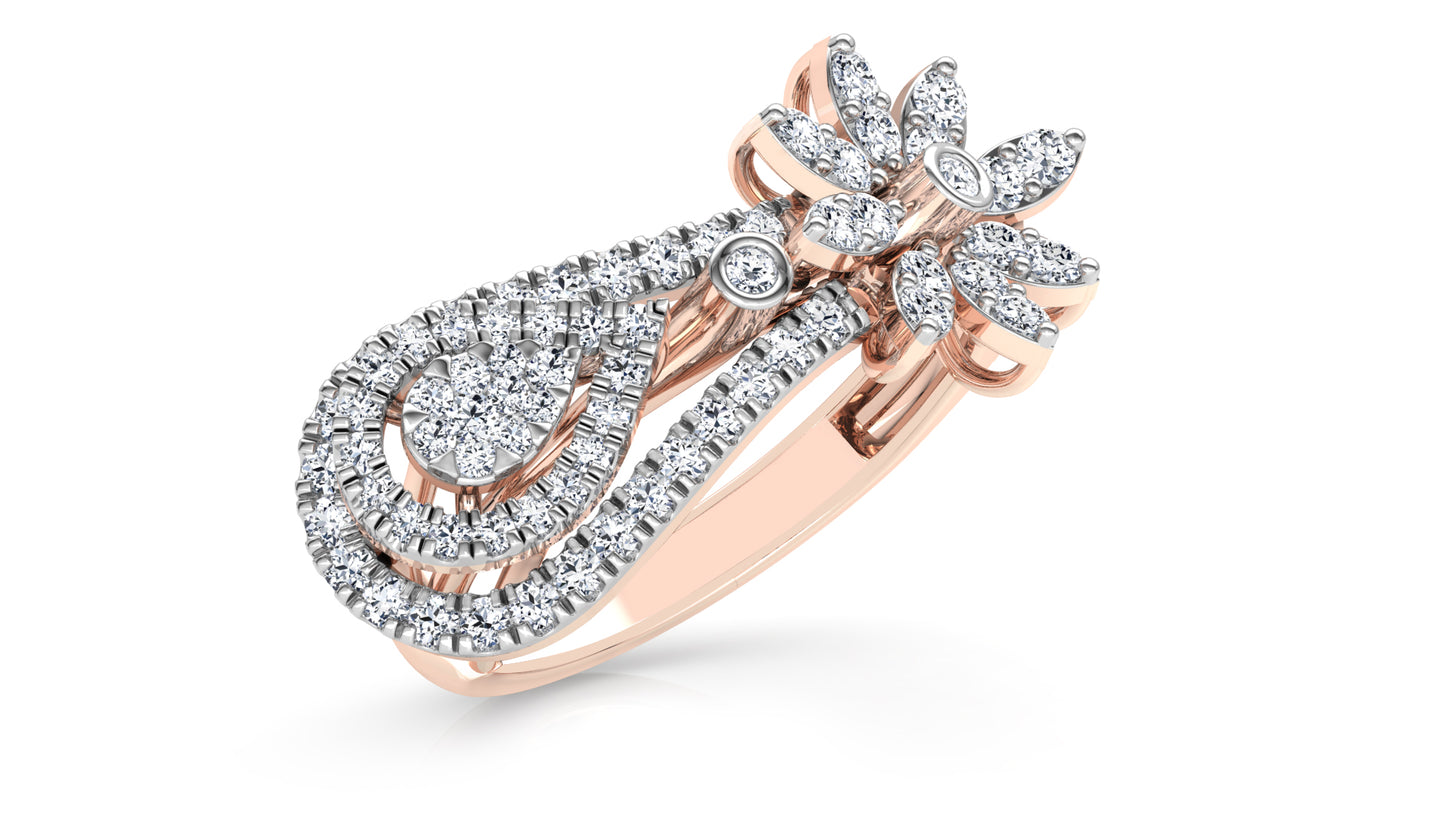 Urbane Fusion Diamond Ring