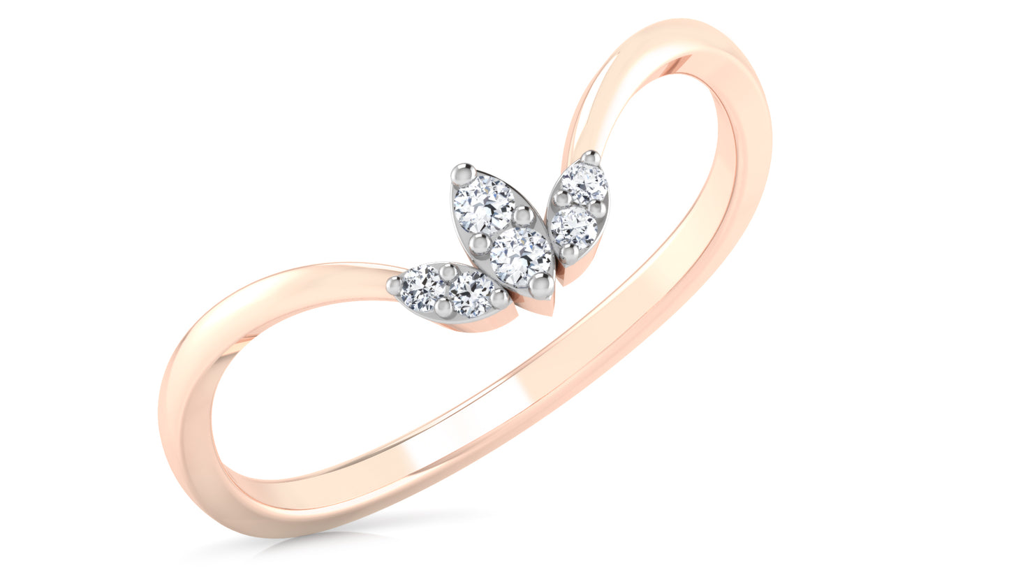 Lotus Grace Diamond Ring