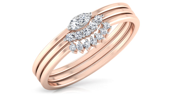 River Side Diamond Ring