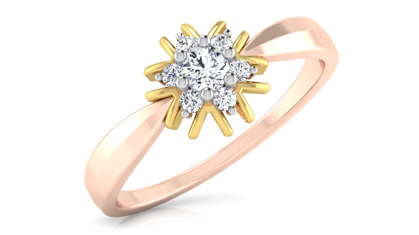 Spring Whisper Diamond Ring