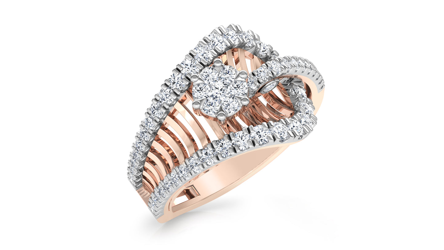 Forest Glam Diamond Ring