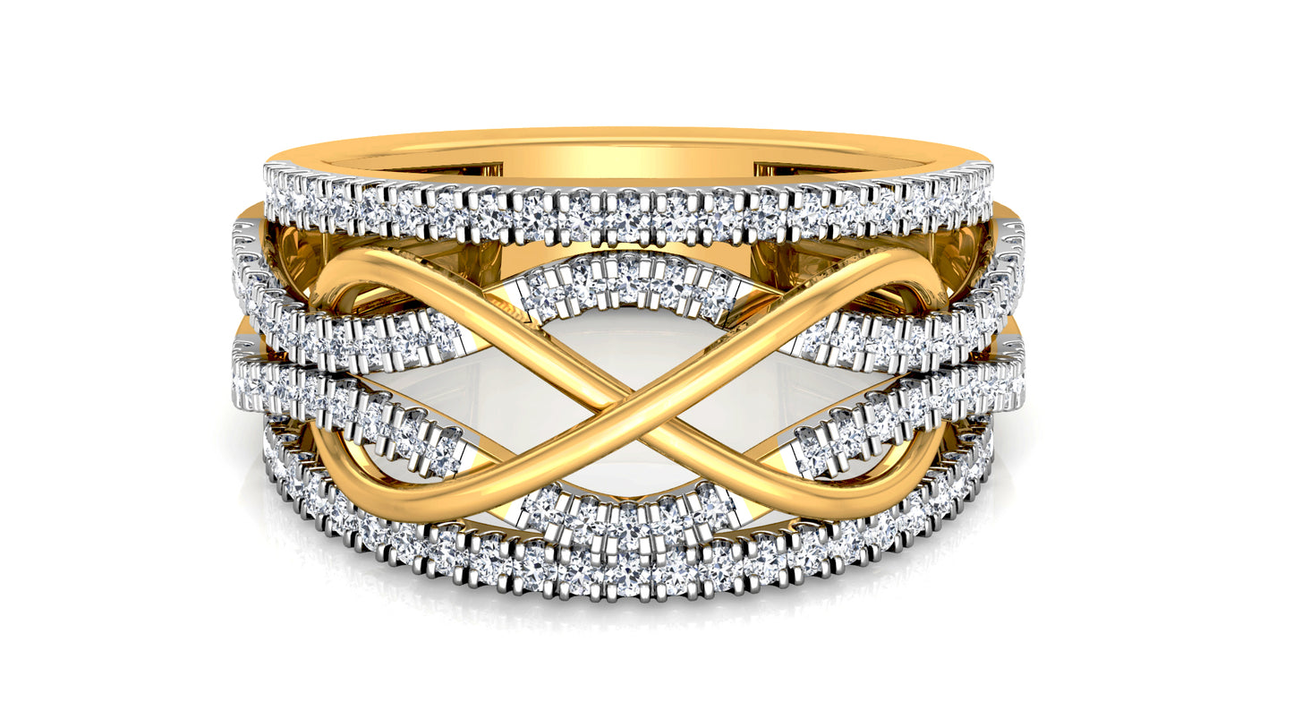 Infinite Clutch Diamond Ring