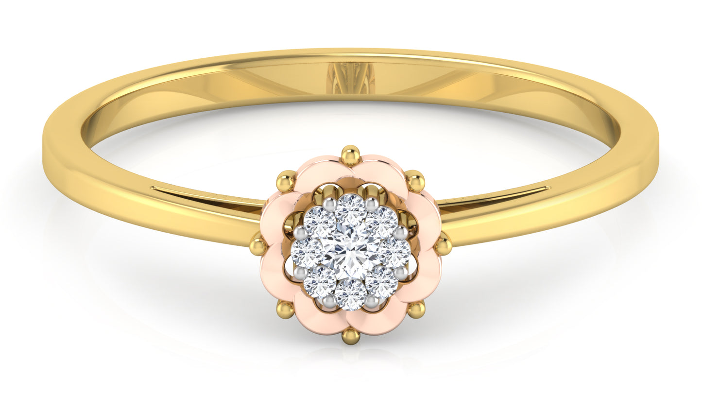 Rose Essence Diamond Ring