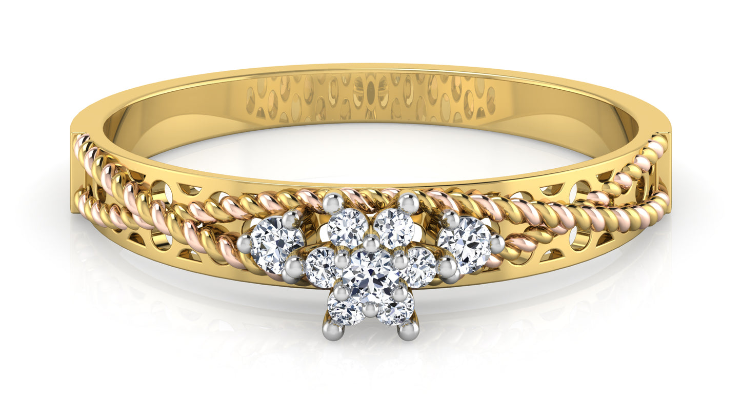 Beauty Multifold Diamond Ring