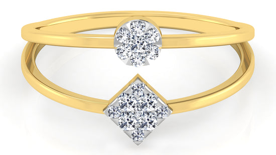 Squacle Diamond Ring