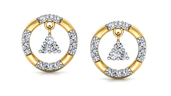 Ring a Bell Diamond Earrings