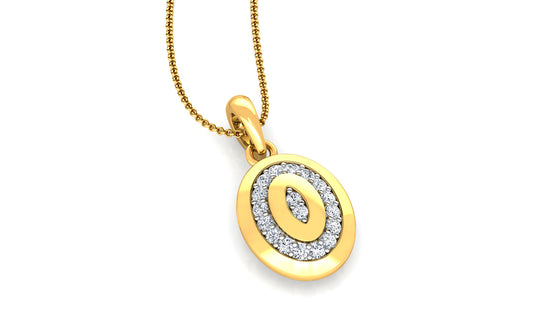 Elliptic Sheen Diamond Earrings And Pendant Set