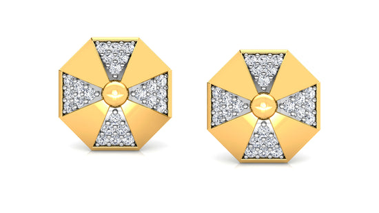 Octatri Passion Diamond Earrings And Pendant Set