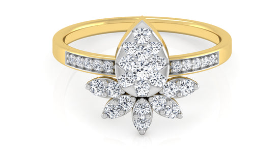 Lotus Wonder Diamond Ring