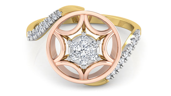 Moon Spritz Diamond Ring