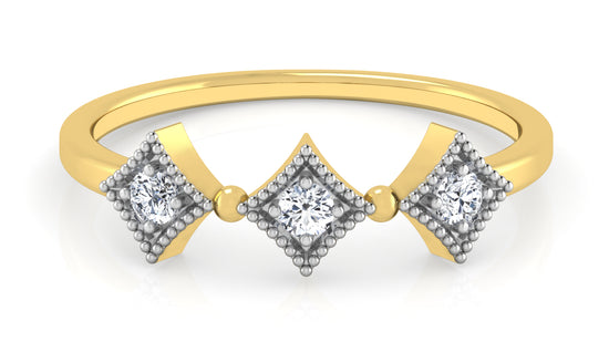 Trisqua Diamond Ring