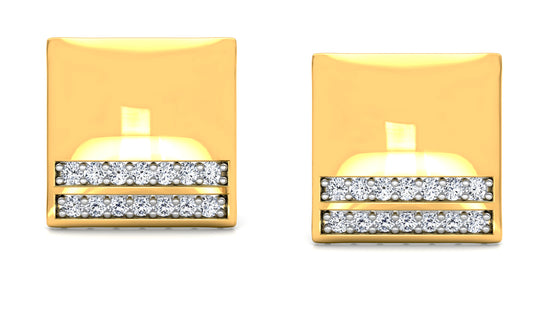 Equal Equal Diamond Earrings And Pendant SEt