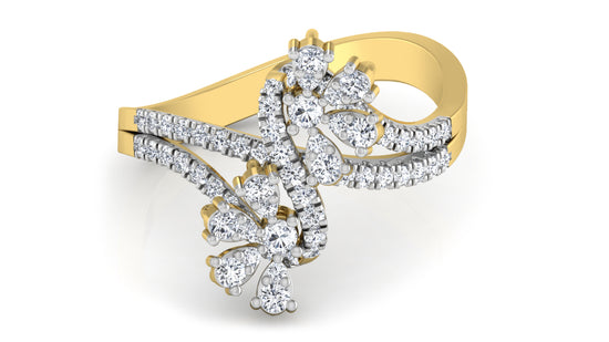 Floral Bash Diamond Ring