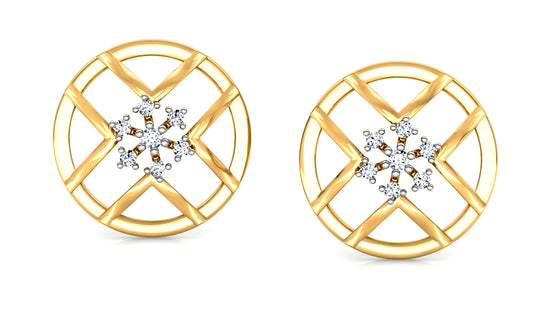 Diamond Chakra Diamond Earrings