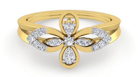 Flower Elixir Diamond Ring