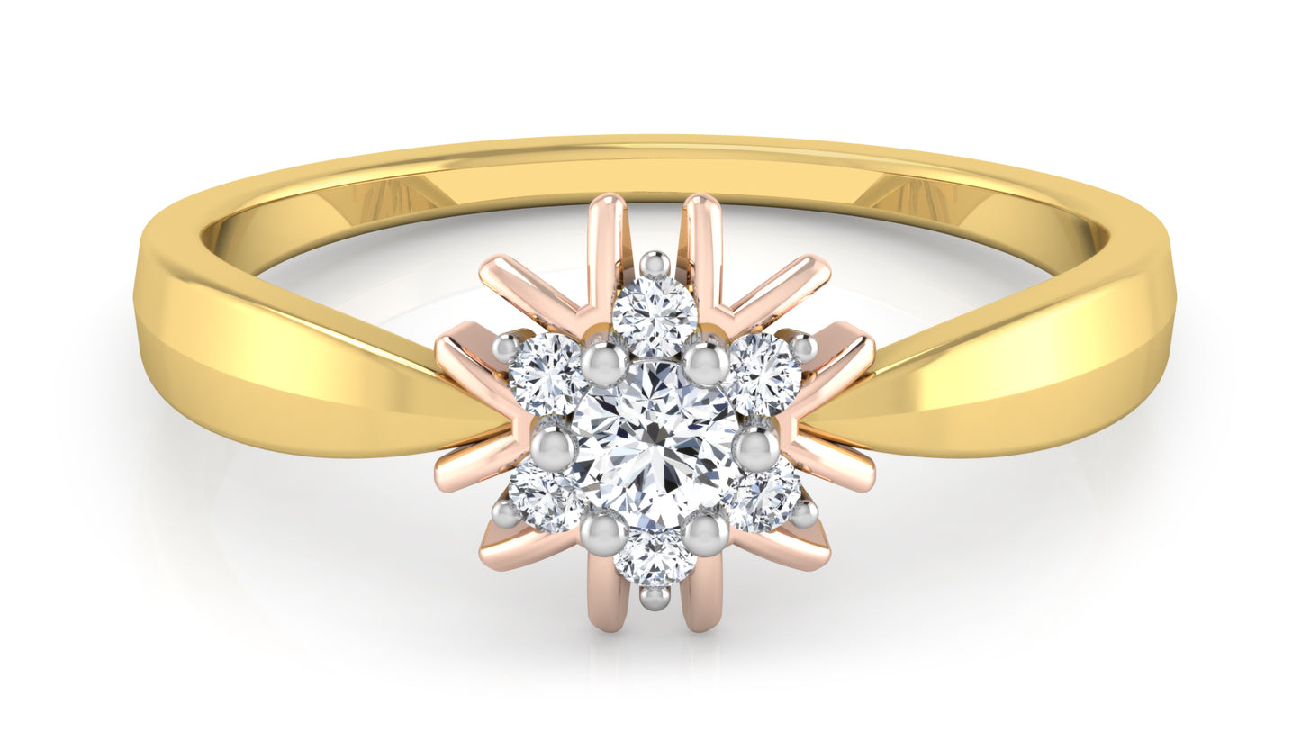 Spring Whisper Diamond Ring