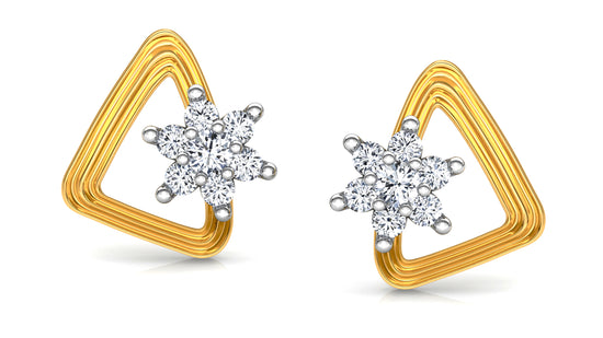 Star Delight Diamond Earrings And Pendant Set