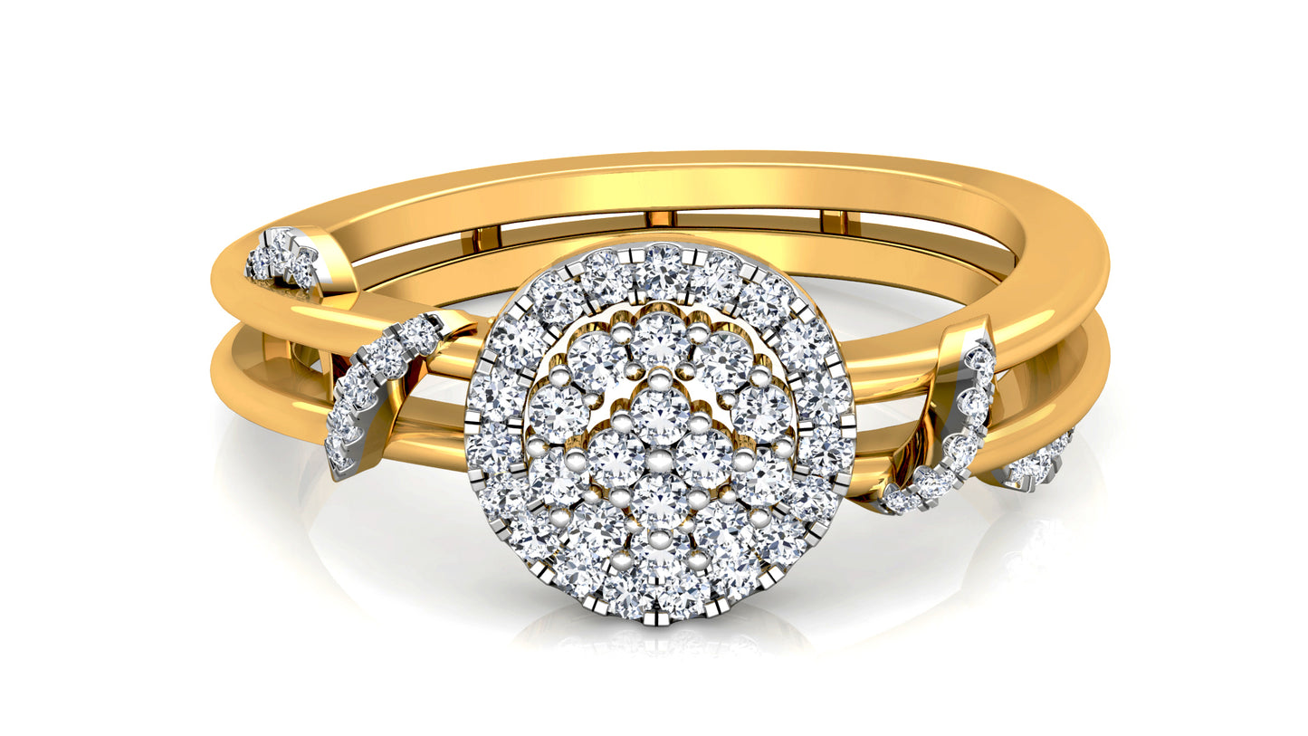 Center of Attraction Diamond Ring