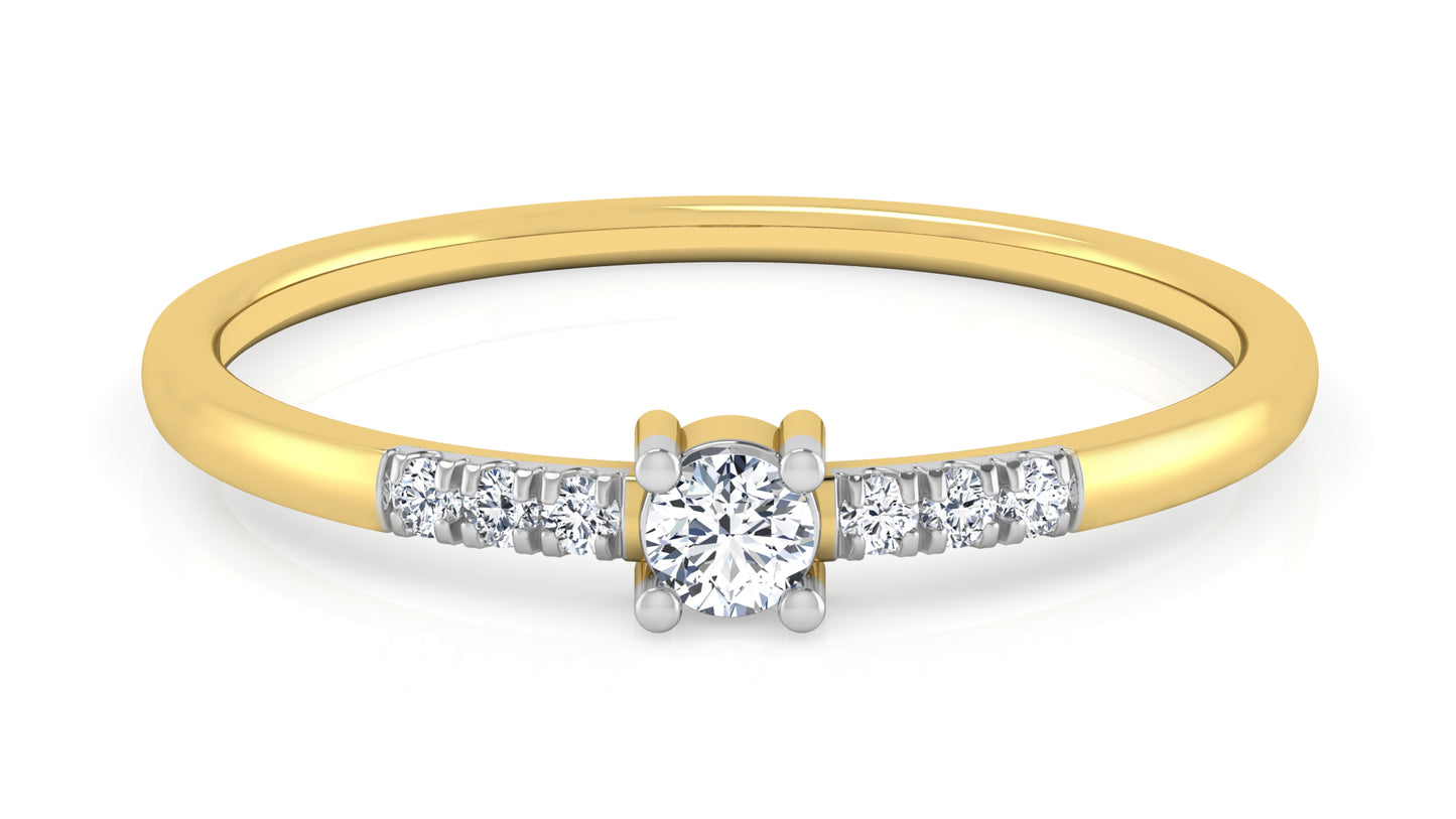 Dewdrop Sight Diamond Ring