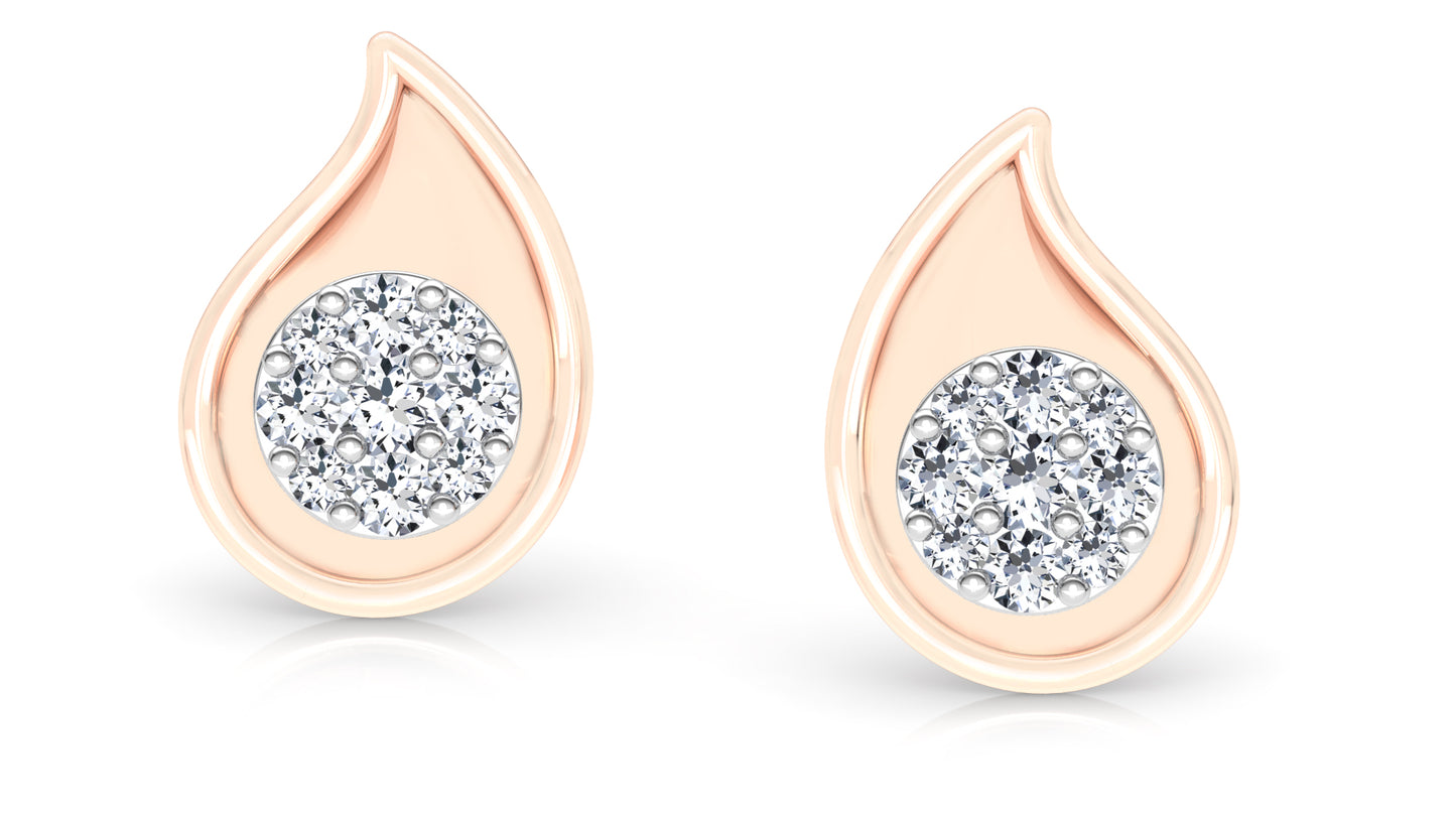 Grand Floret Diamond Earrings And Pendant Set