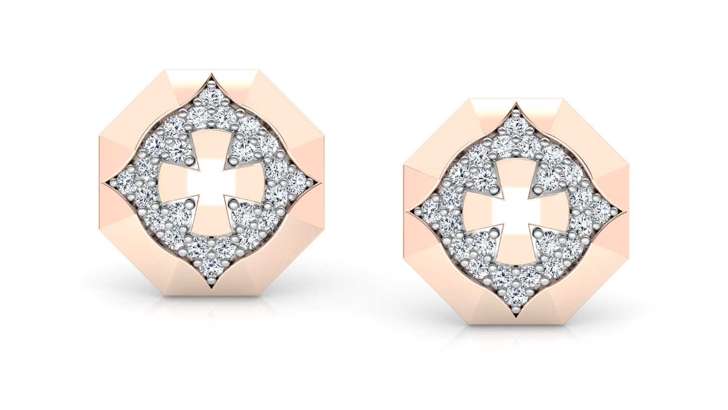 Misty Mornings Diamond Earrings And Pendant Set