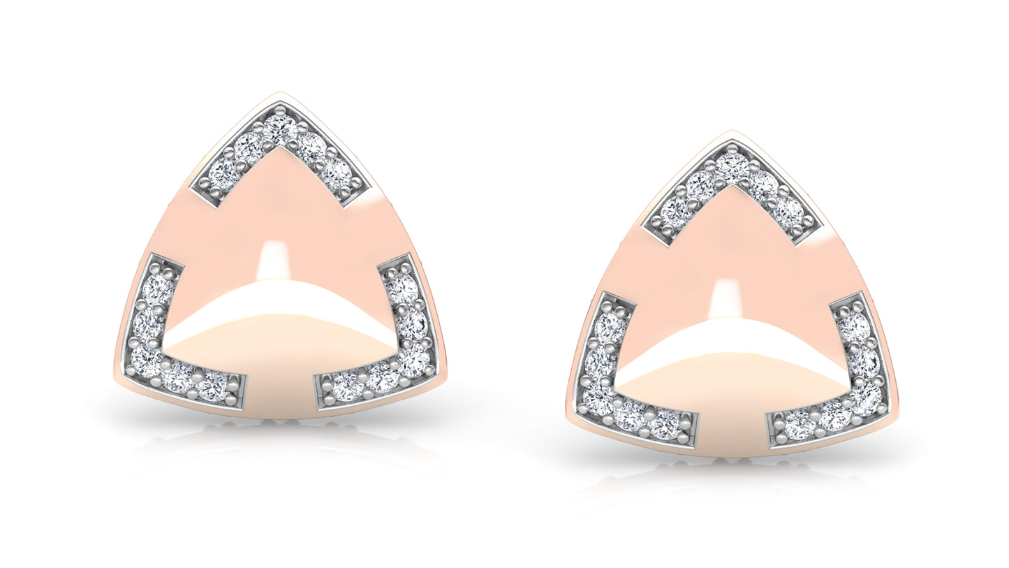 Spade Raid Diamond Earrings And Pendant Set